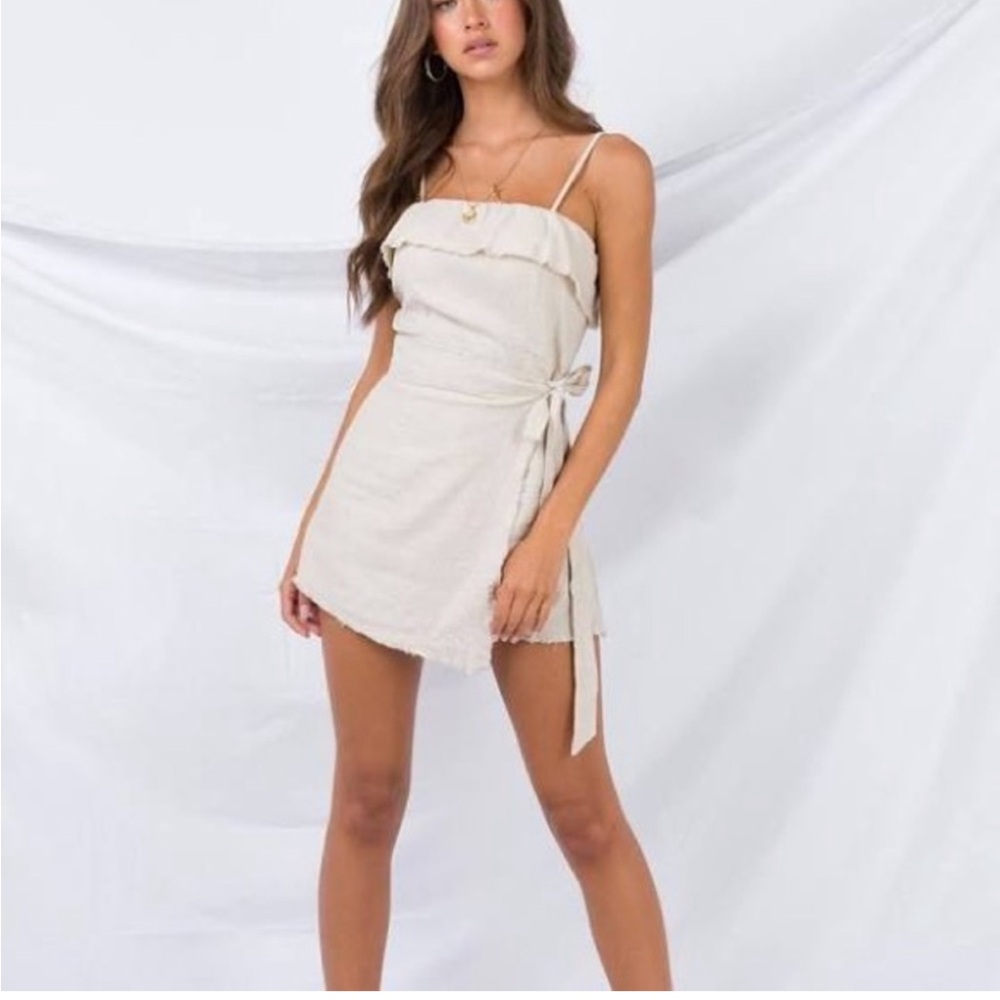 Princess Polly cream romper
